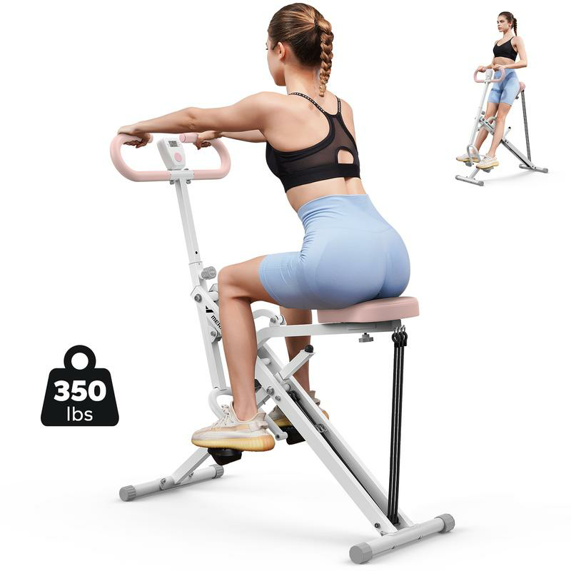 MERACH™ Row & Ride Squat Assist Trainer — Ultimate Glutes & Leg Sculpting Machine | Adjustable Resistance, Foldable Design, 350lbs Capacity | Full-Body Workout Solution for Home Fitness