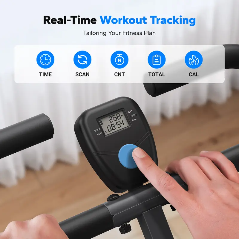MERACH™ Row & Ride Squat Assist Trainer — Ultimate Glutes & Leg Sculpting Machine | Adjustable Resistance, Foldable Design, 350lbs Capacity | Full-Body Workout Solution for Home Fitness